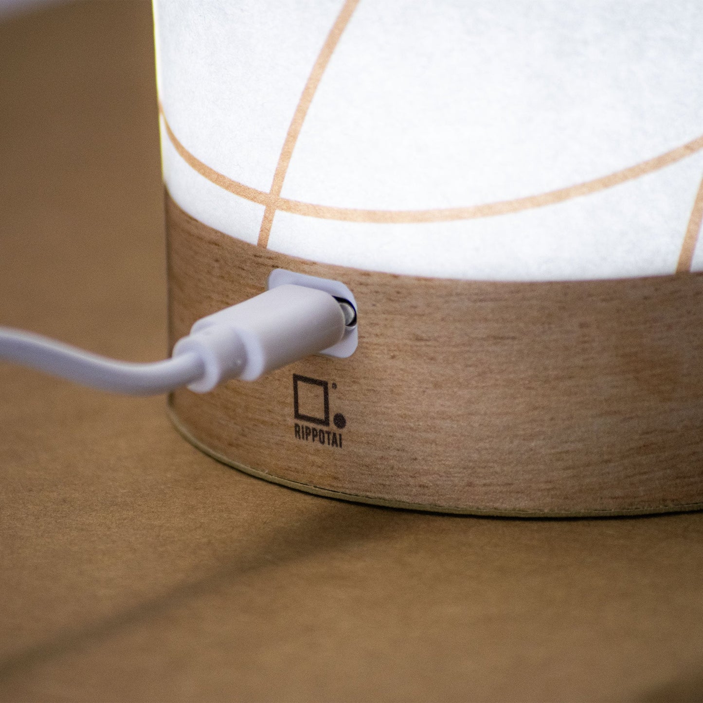 Kami, la lanterna ecologica d'ambiente fatta di carta by Rippotai decoro Fior di Loto