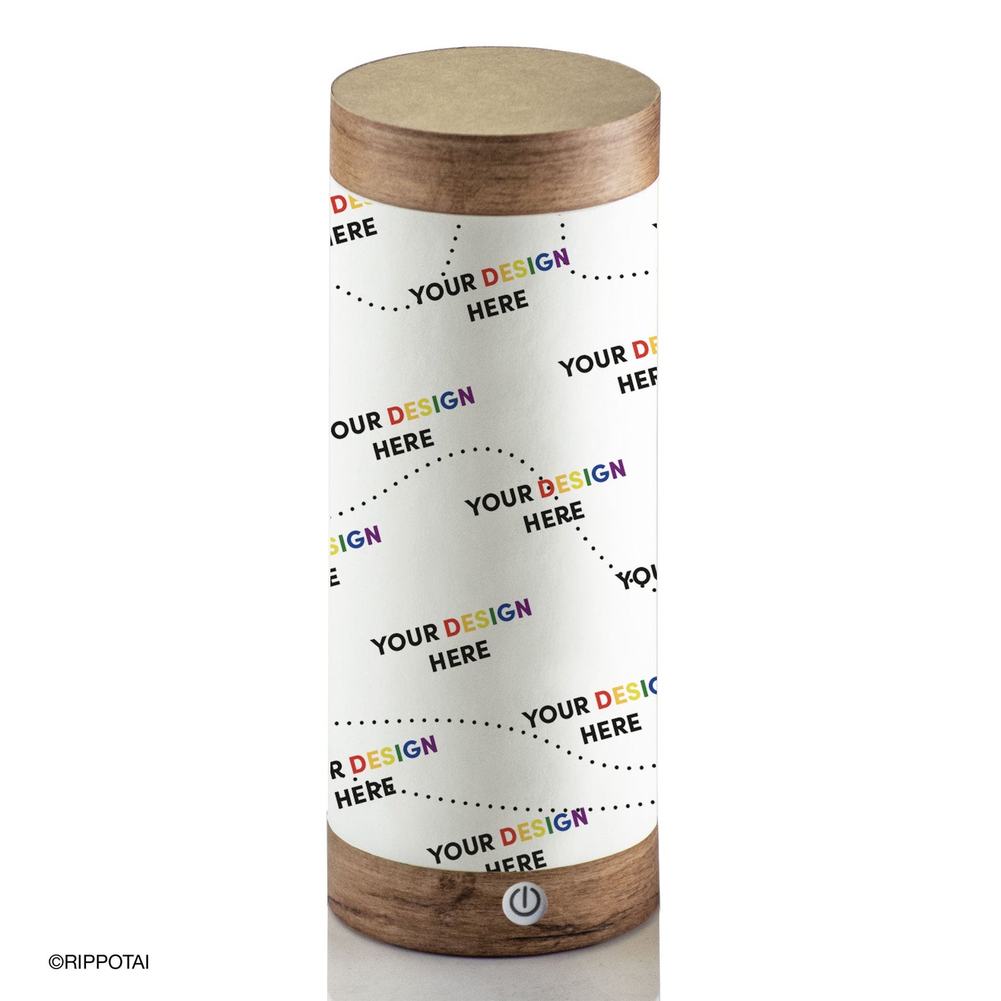 Lampada LED Personalizzata Kami – Lanterna Artigianale Ecologica