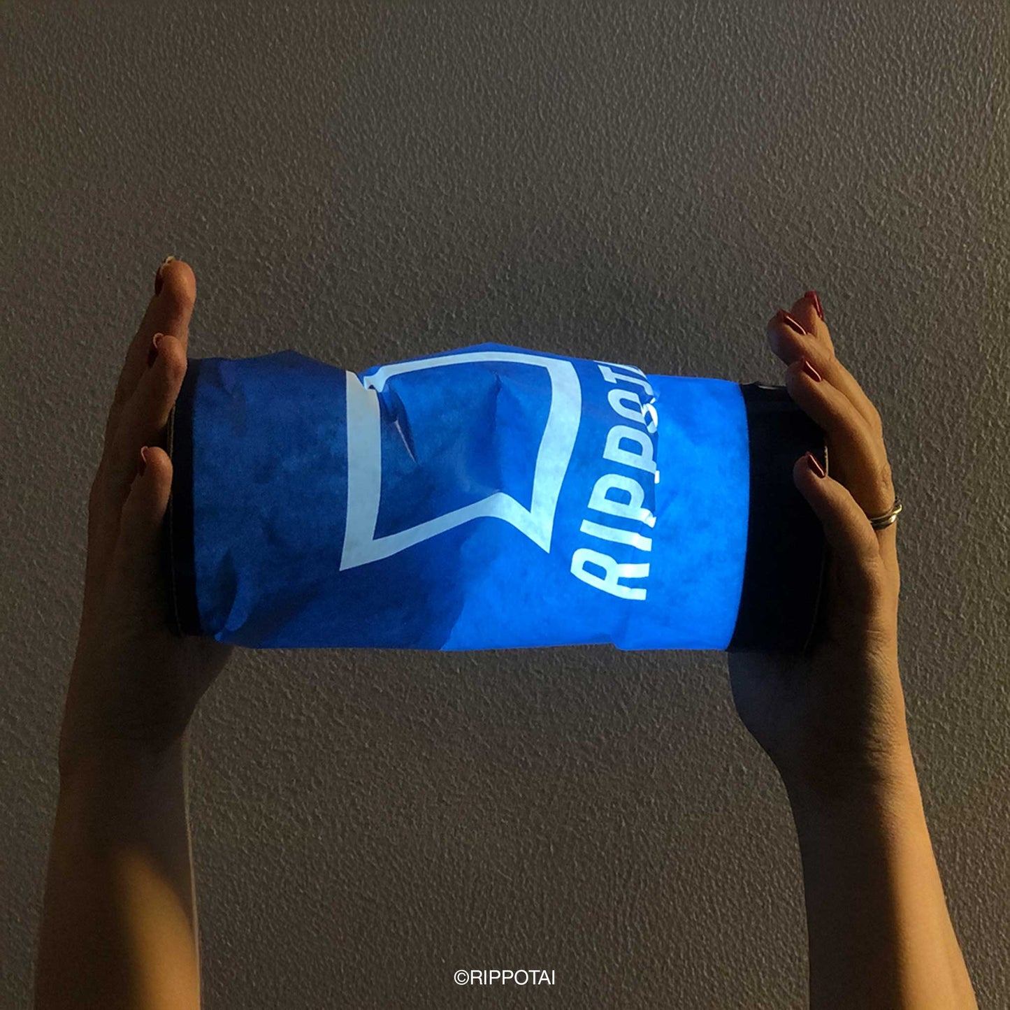 Lampada LED ricaricabile ecologica – Kami Crushed can