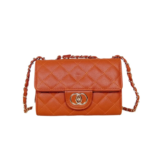 Leather Shoulder Bag - MS-4554