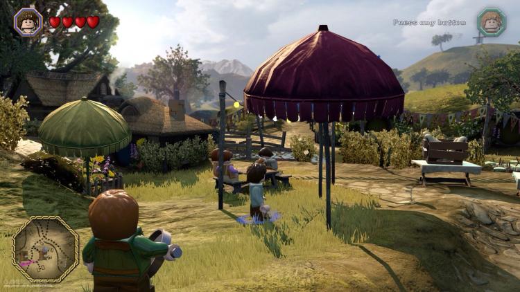 Lego The Hobbit Ps4 Lord Of The Rings Game Playstation 4 Italian Eu New