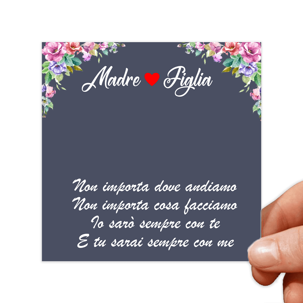 Cartoncini con dediche Donna