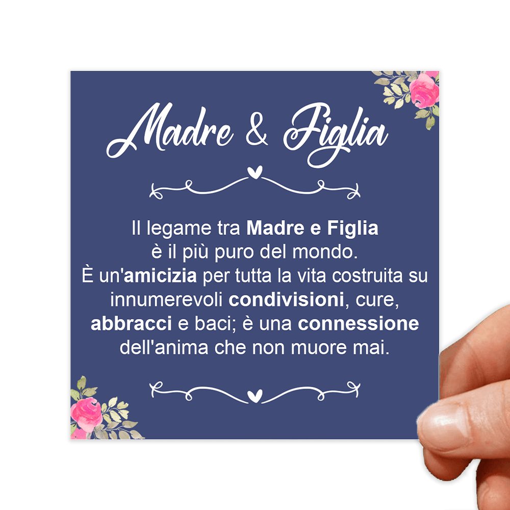 Cartoncini con dediche Donna