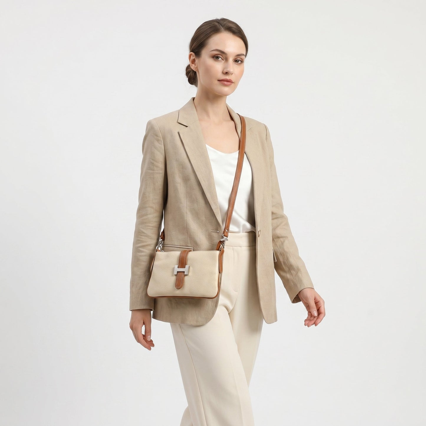 Borsa a Spalla Matilde in Vera Pelle