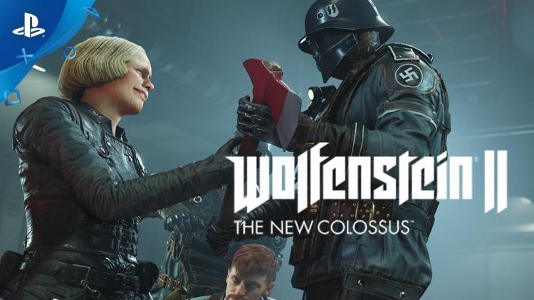 Wolfenstein 2 The New Colossus Ps4 Gioco Playstation 4 Videogioco Italiano Nuovo