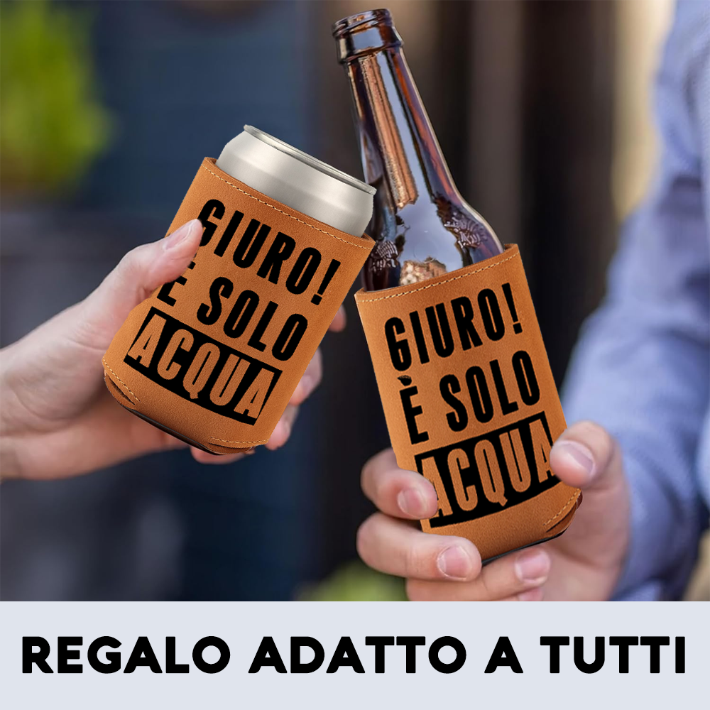 Raffredda Lattina Ecopelle Sintetica Marrone - Giuro! è solo Acqua