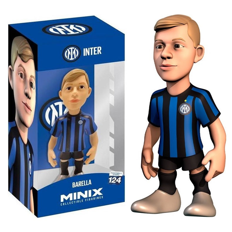 Minix: Inter - Nicolo' Barella (Football Star 124) Figure 12Cm Statua Statuetta
