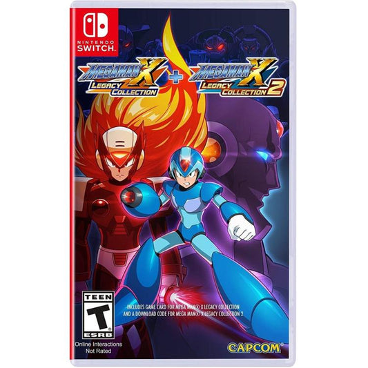 Mega Man X Legacy Collection 1 + 2 - Nintendo Switch Retro Video Game UK