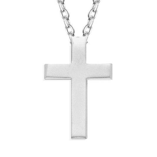 Collana Croce Uomo - Argento sterling 925