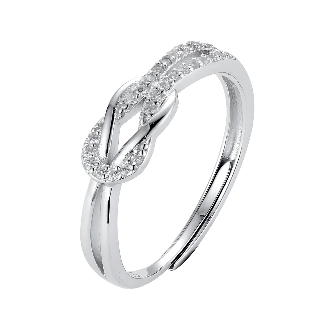 Anello Nodo da Donna in Argento Sterling 925