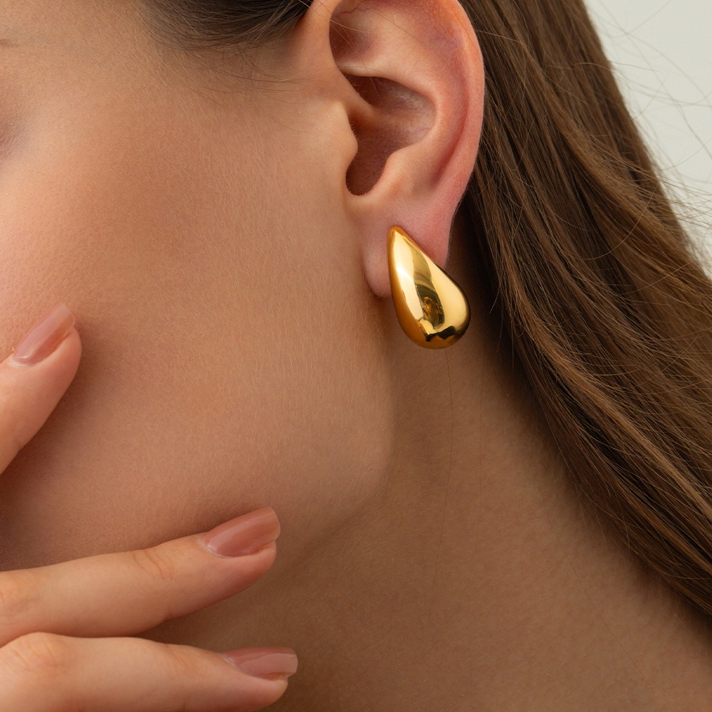 Orecchini a Goccia in Acciaio chirurgico - A mia Nipote