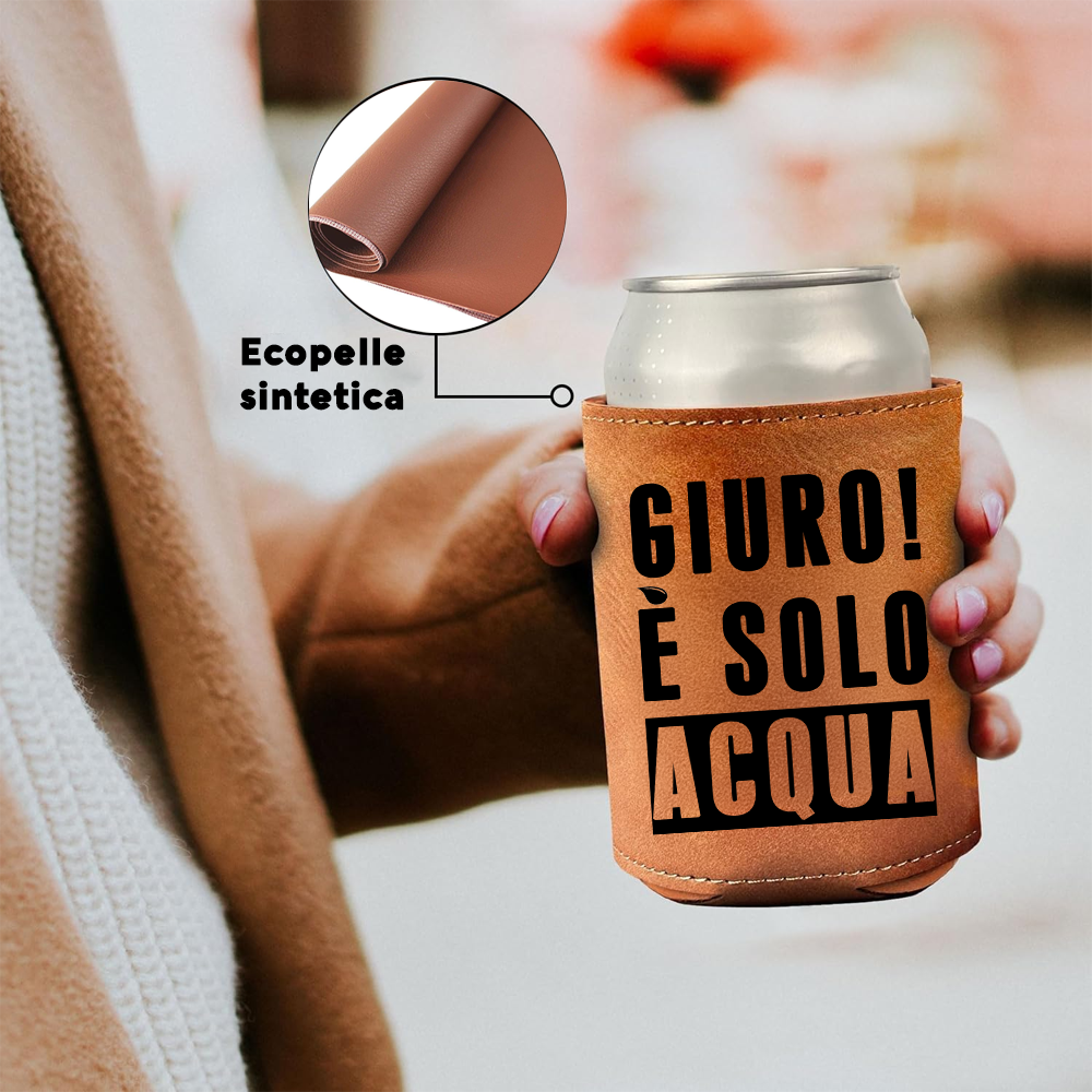 Raffredda Lattina Ecopelle Sintetica Marrone - Giuro! è solo Acqua