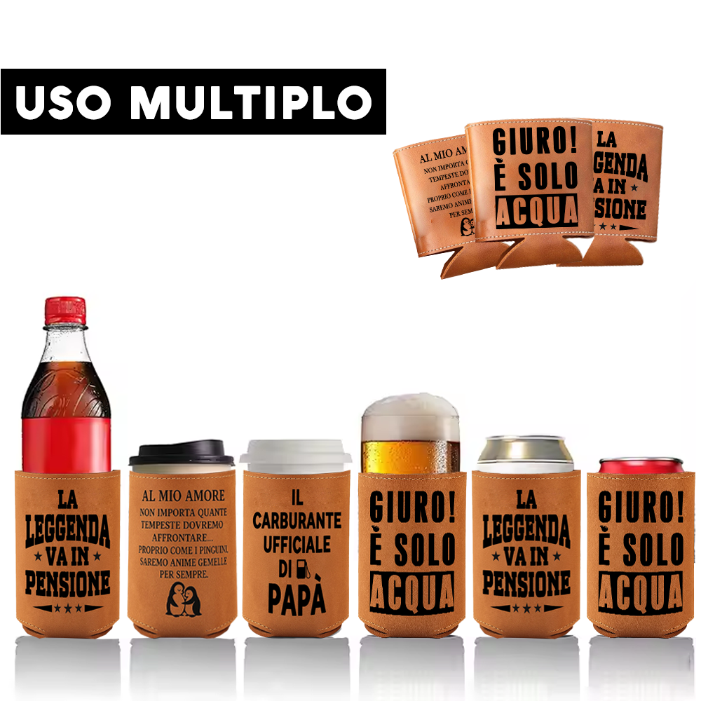 Raffredda Lattina Ecopelle Sintetica Marrone - Al mio Amore