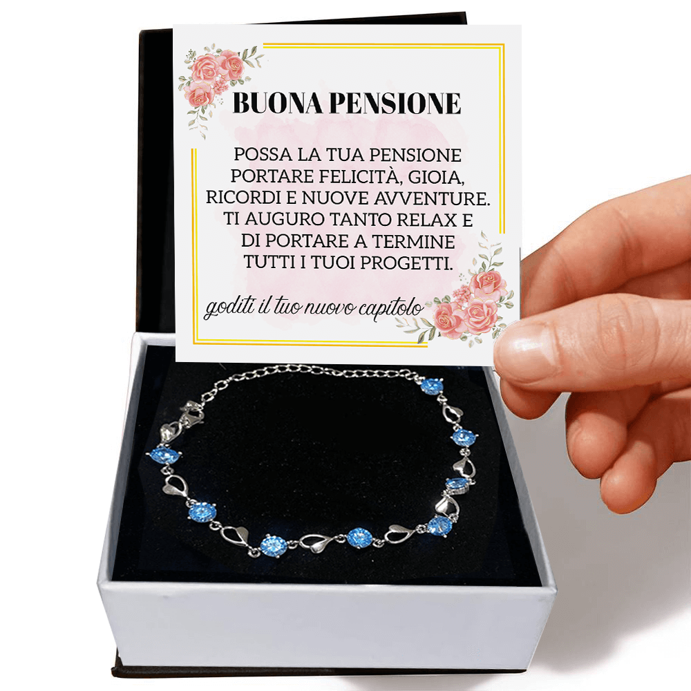 Bracciale Pietre Blu - Buona Pensione