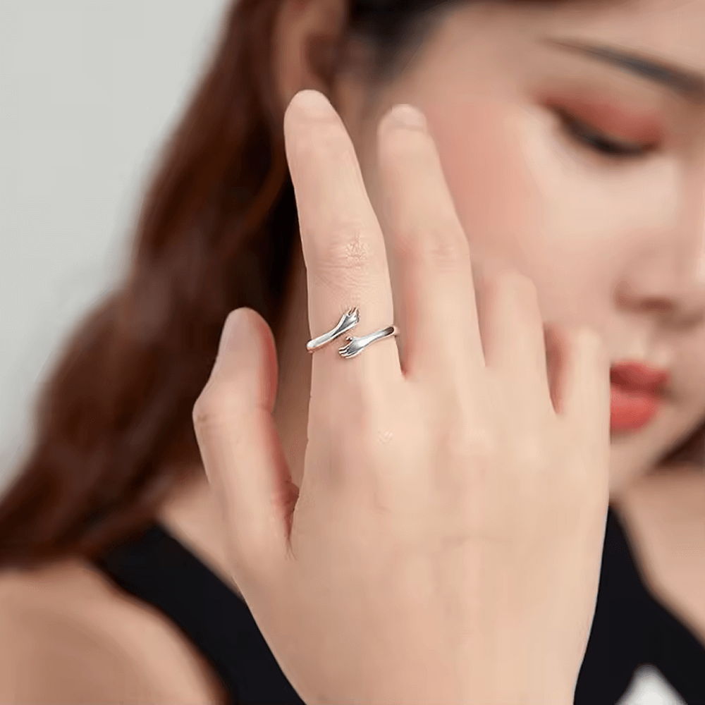 Anello da Donna in Argento Sterling 925 - Sorelle Per Sempre