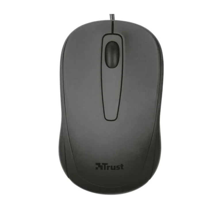 Mouse ottico usb ziva con 3 pulsanti sensore di 1000dpi per windows mac