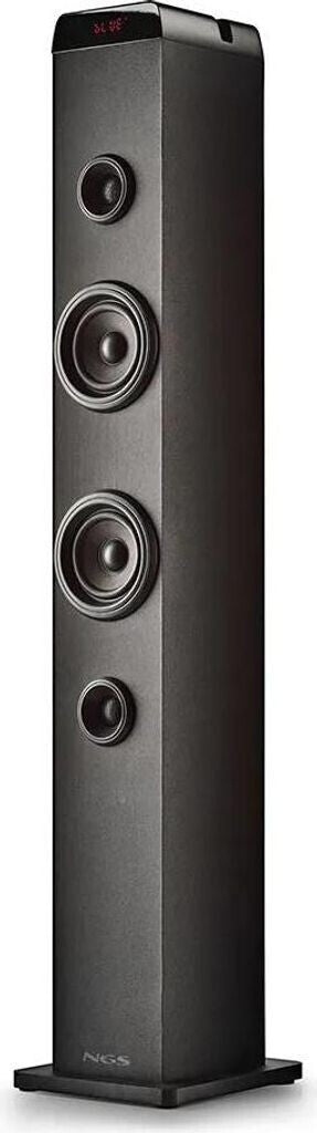 NGS Speaker a Torre Sky Charm Pro BT USB RadioFM AUX 50W Nera