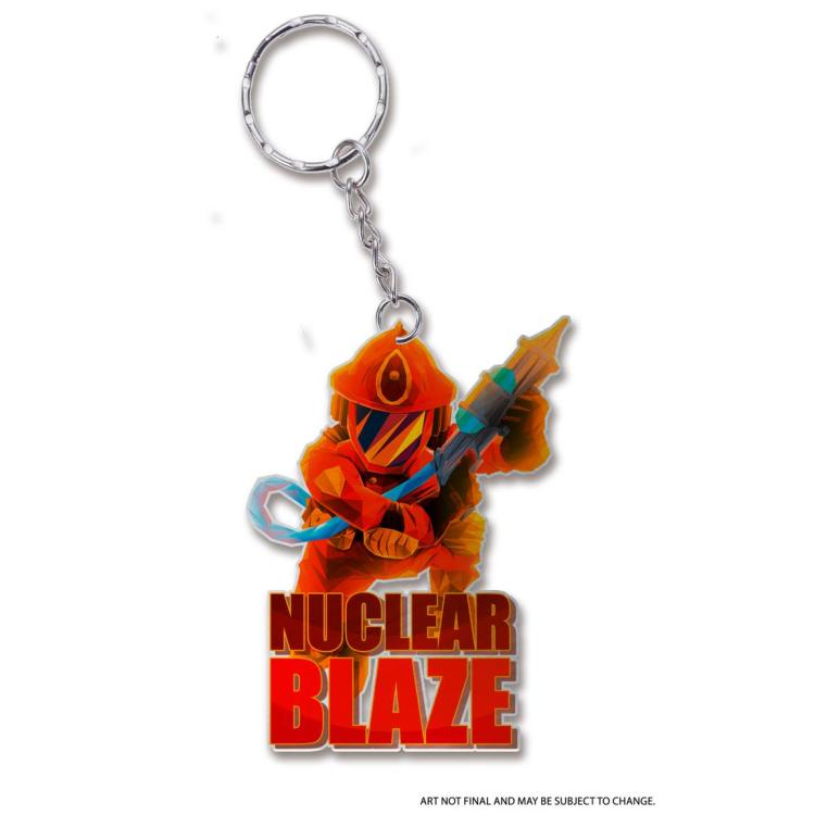 Nuclear Blaze PS4 Disc PlayStation 4 Retro Game Firefighters (Includes Keychain)