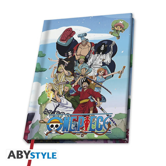 One Piece Wano Taccuino A5 ABYstyle COLLEZIONE NOTEBOOK UFFICIALE 21x15cm