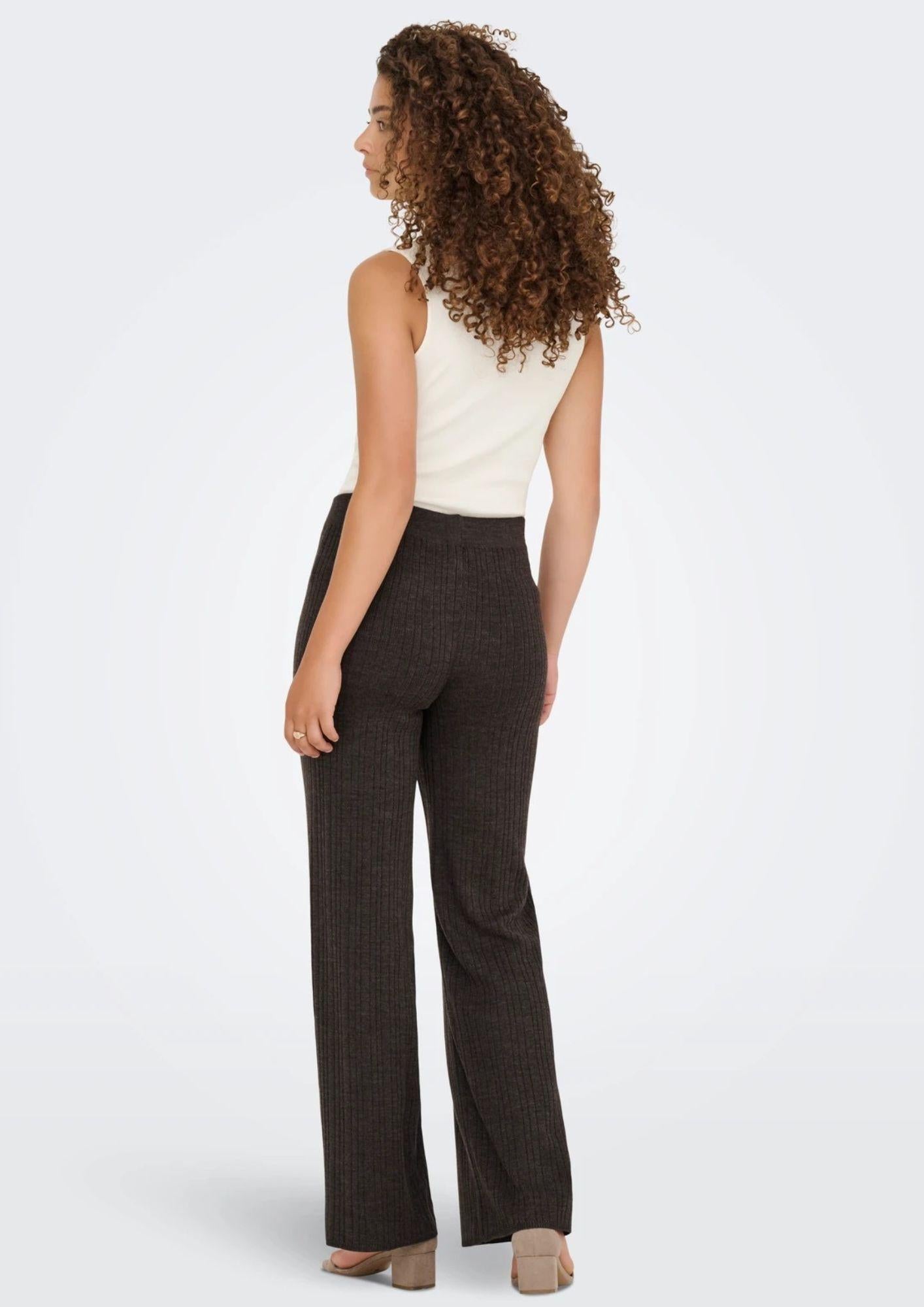 Only Pantalone Donna Thea Marrone