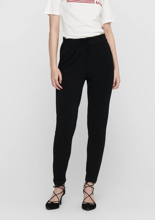 Only Pantaloni Donna Poptrash Neri