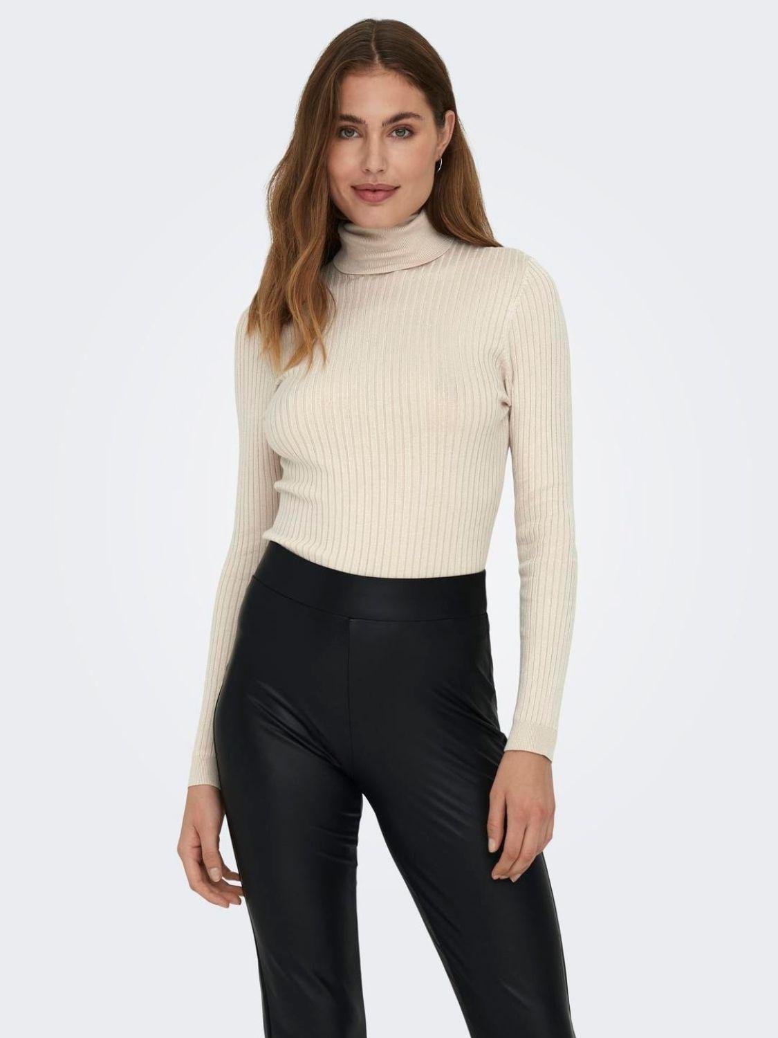 Only Pullover Donna Carol Grigio