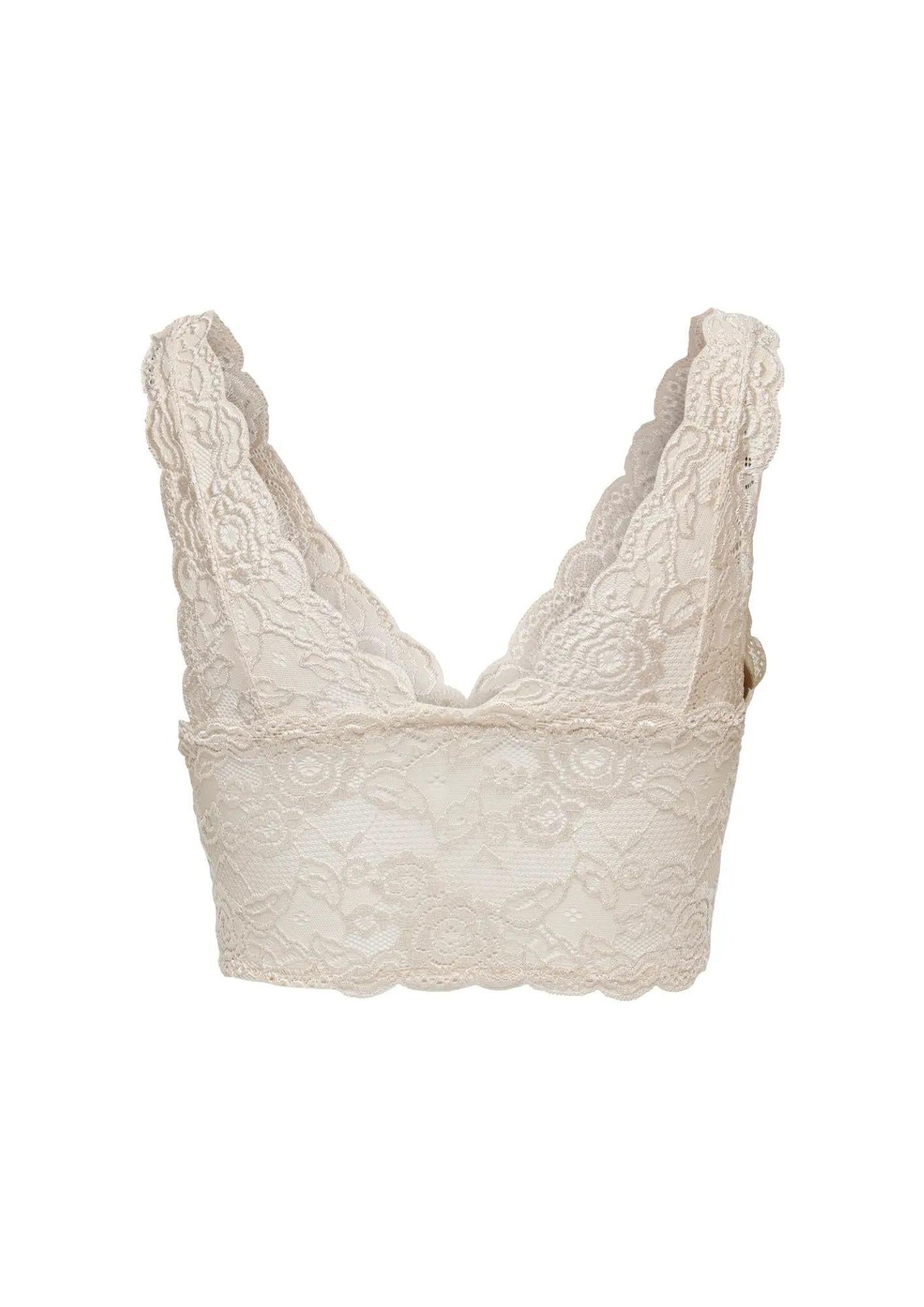 Only Top Donna Chloe Bianco Pesca