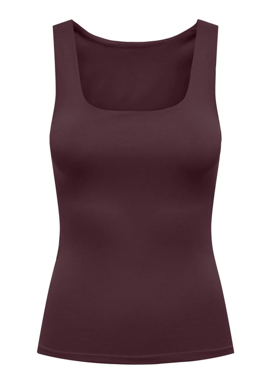 Only Top Donna Lea Bordeaux