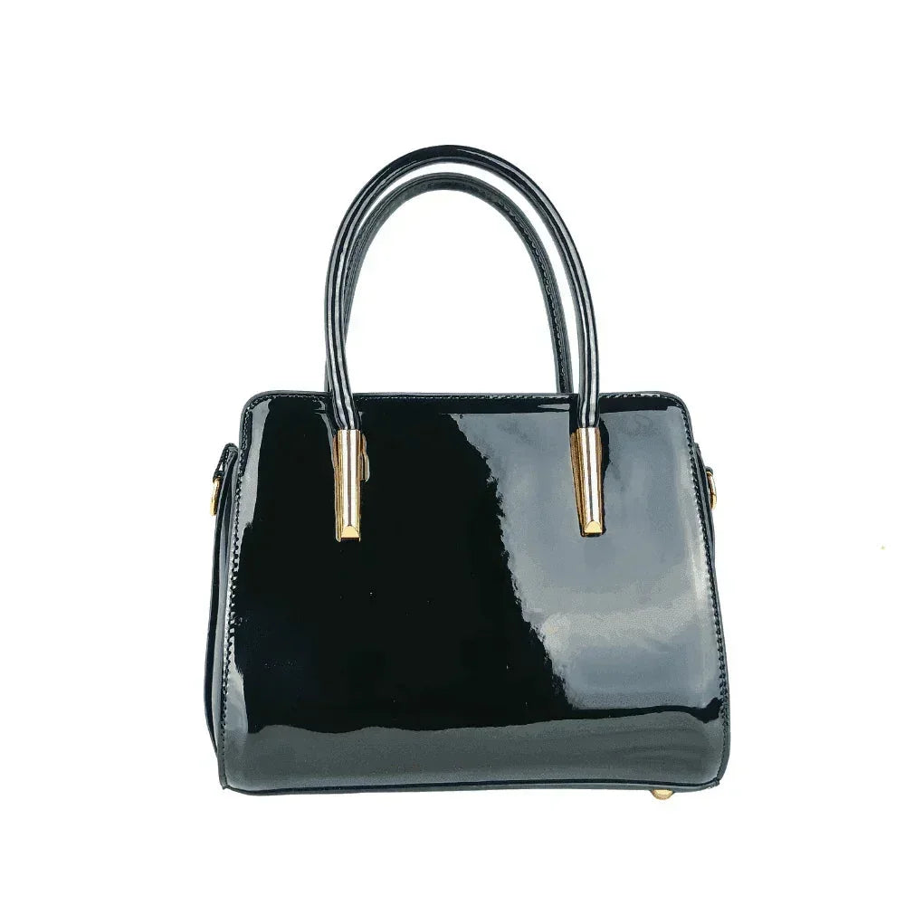 Patent Leather Handbag MS-7408