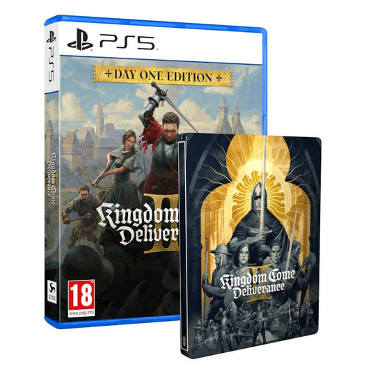 Kingdom Come Deliverance II Day One Edition + Steelbook Italian PS5 PlayStation 5 EU