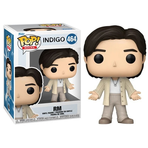 Funko Pop ! BTS Rocks Indigo - (464) RM Vinyl Figure K-Pop 9cm
