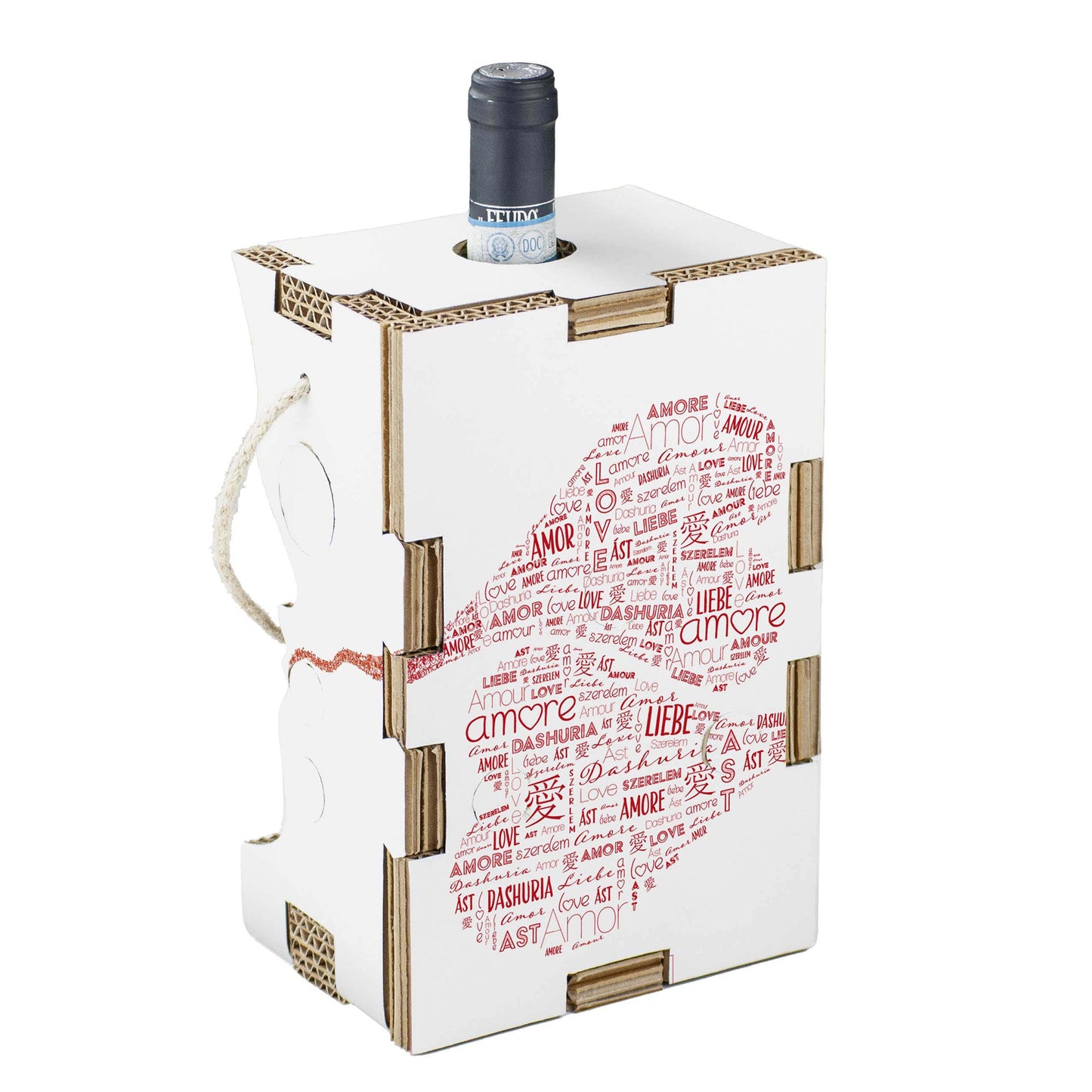 Porta Bottiglia Vino Wine Lover – Design Innovativo ed Eco-Friendly