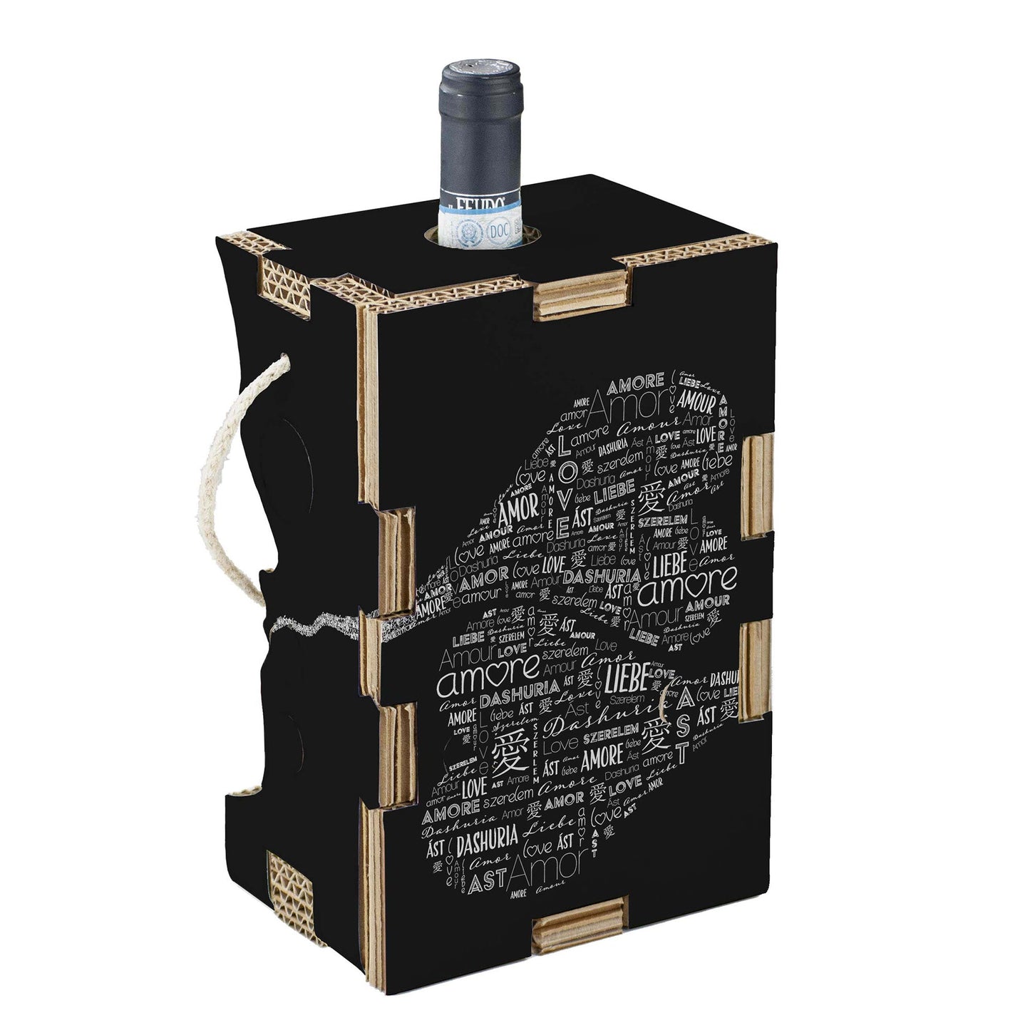 Porta Bottiglia Vino Wine Lover – Design Innovativo ed Eco-Friendly