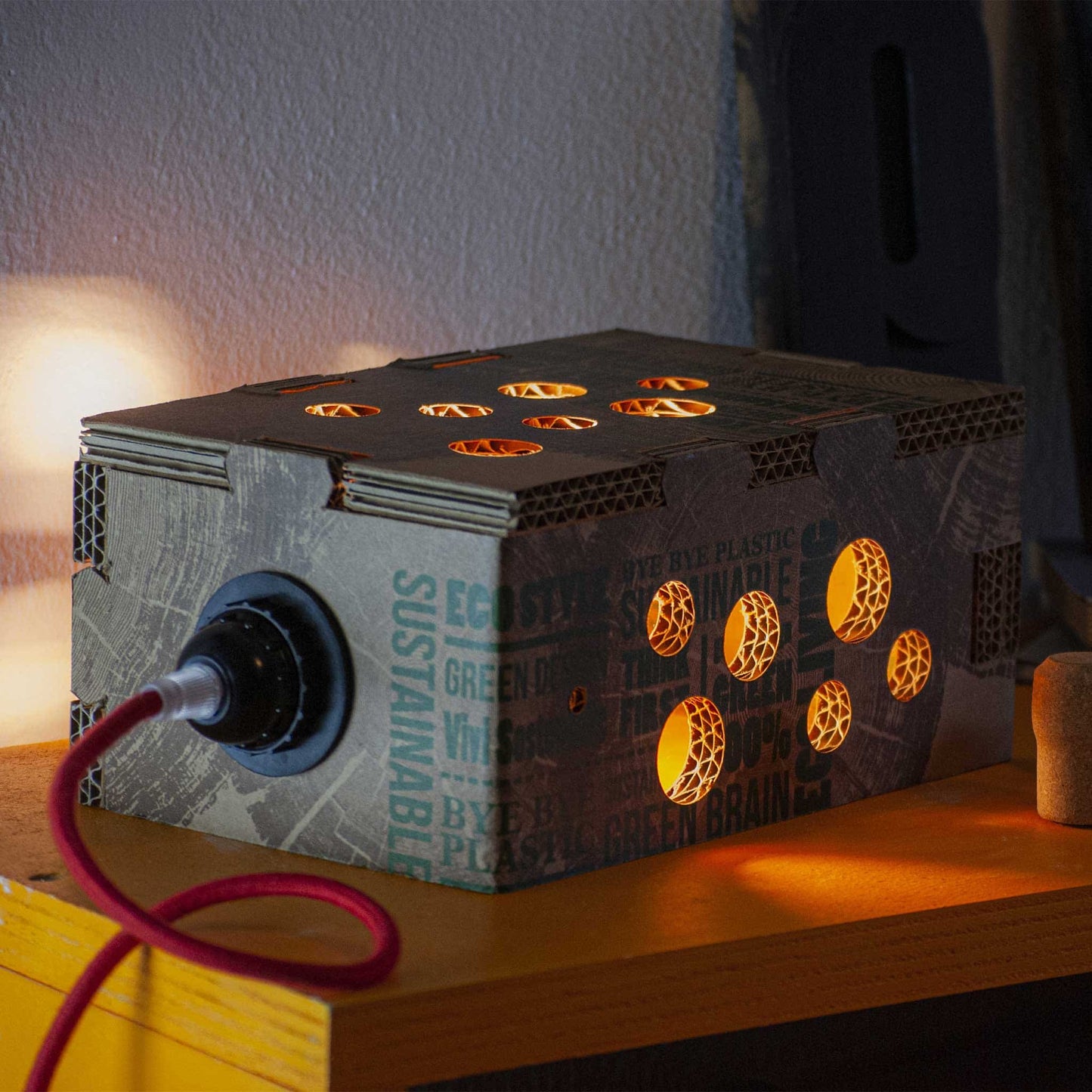 Porta Bottiglia Vino - Bubble Lantern – Riutilizzabile e Eco-Friendly