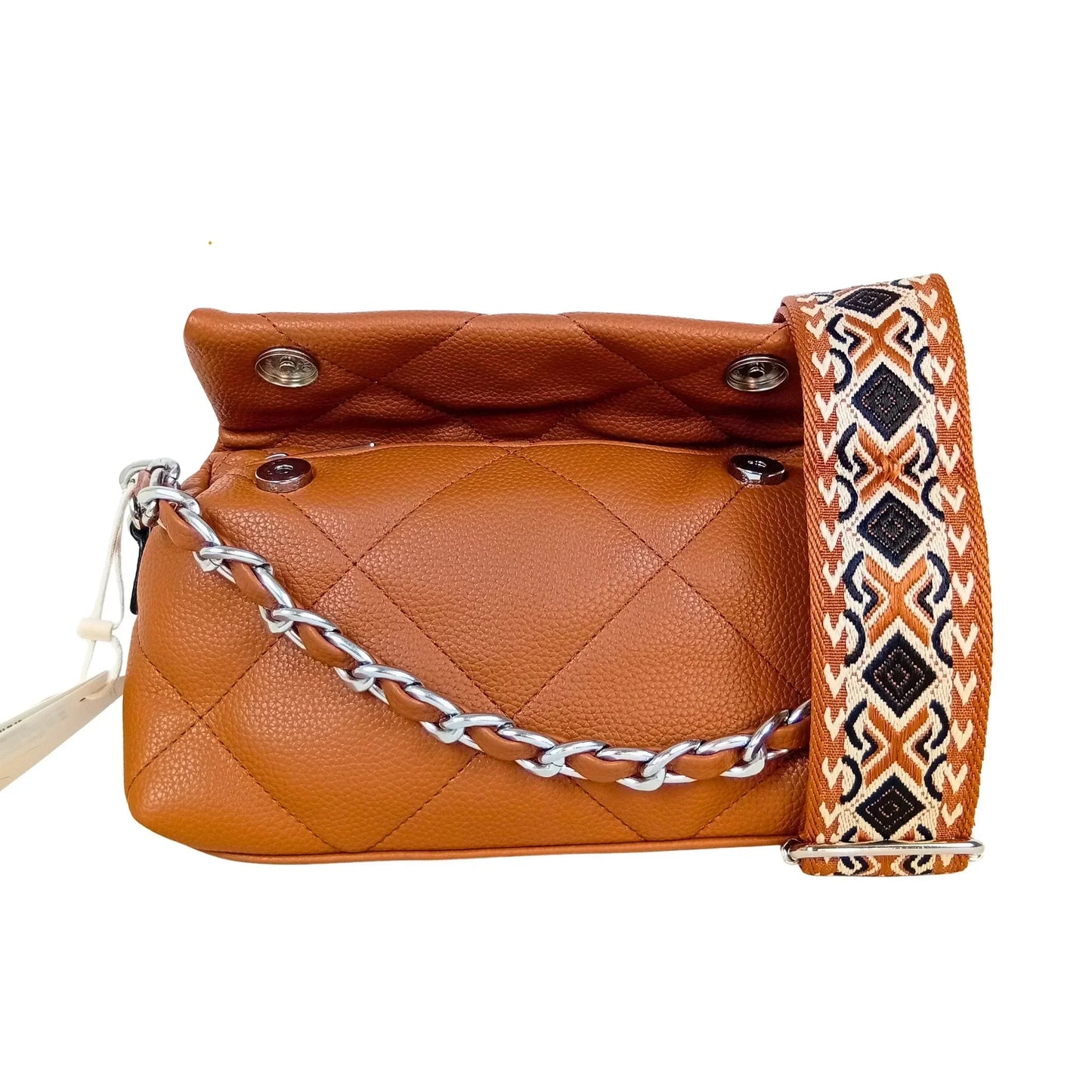Portable leather crossbody bag MS-8736