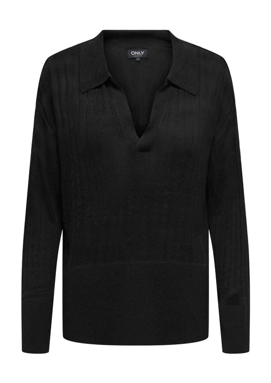 Only Maglione Donna Tara Nero
