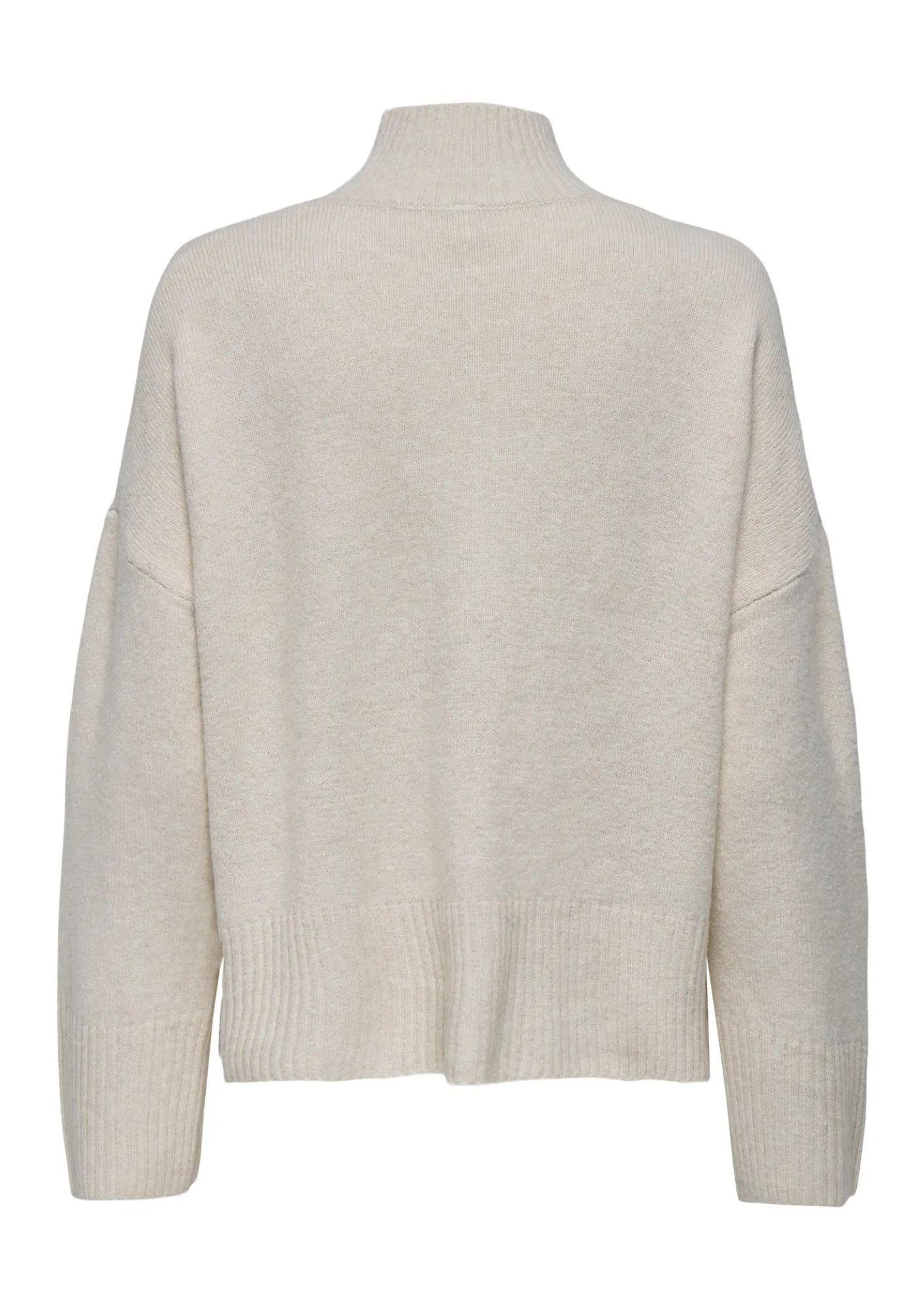 Only Maglione Donna Whitney Beige
