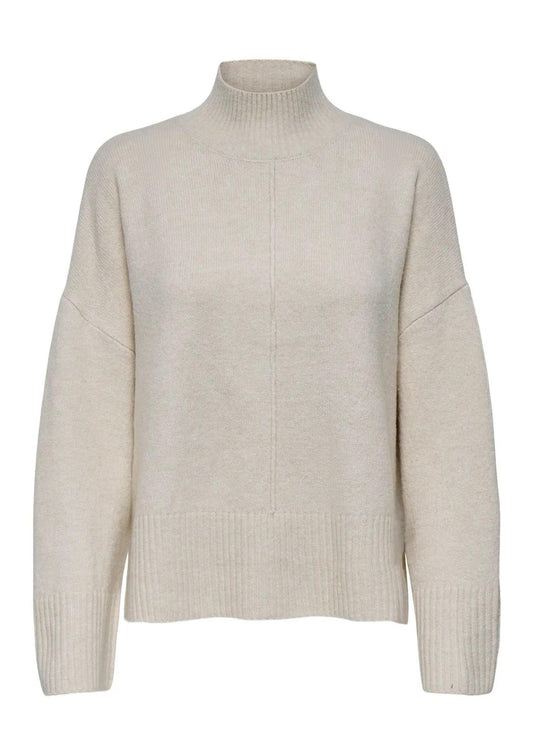 Only Maglione Donna Whitney Beige