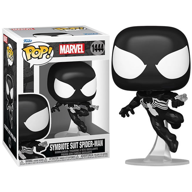 Funko Pop! Marvel (1444) Symbiote Suit Spider-Man Comics Vinyl Figure 9Cm Statua