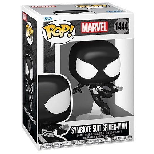 Funko Pop! Marvel (1444) Symbiote Suit Spider-Man Comics Vinyl Figure 9Cm Statua