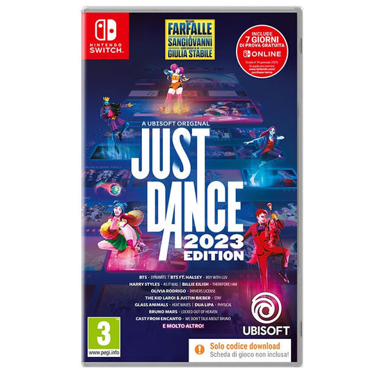 Just Dance 2023 Nintendo Switch Video Game New Italian Sealed (Ciab) EU