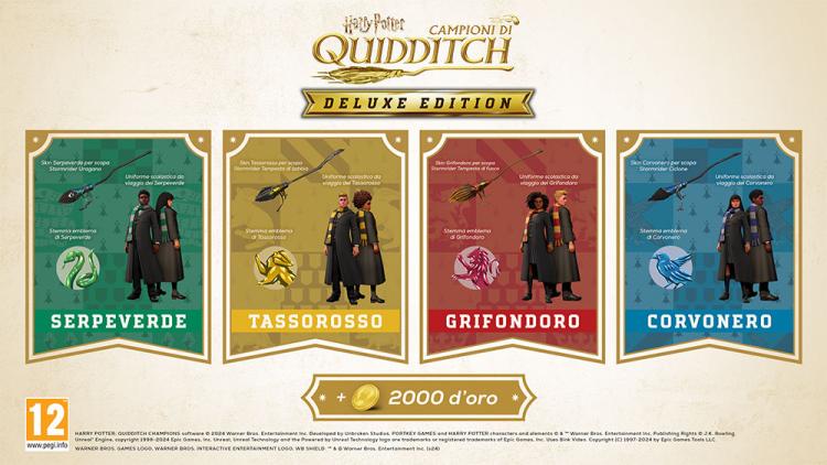Harry Potter: Quidditch Champions Deluxe Edition PS5 PlayStation 5 Game New