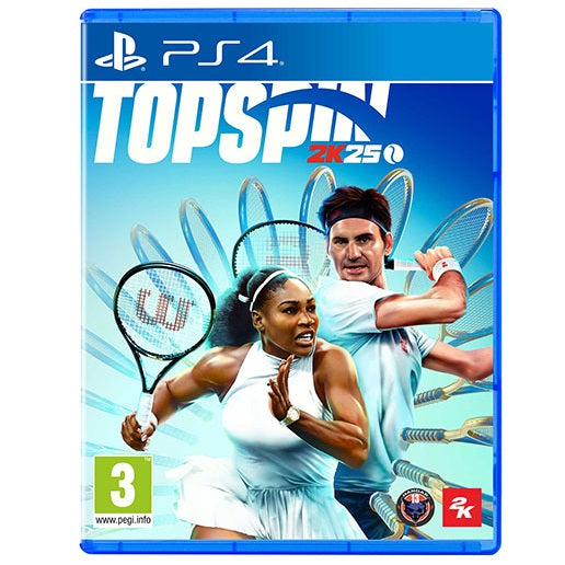 Topspin 2K25 Standard Edition PS4 Tennis Game Italian EU Playstation 4 New