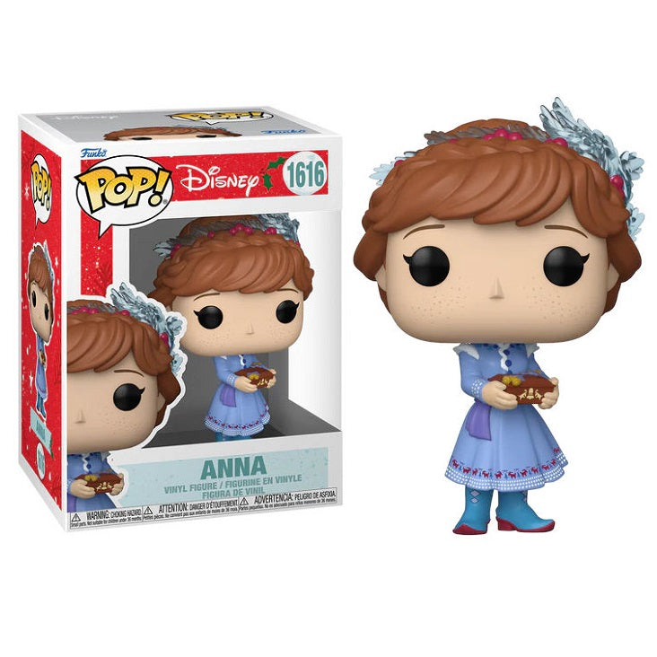 Funko Pop ! Disney Princess - (1616) Holiday Anna Figure 9cm Frozen