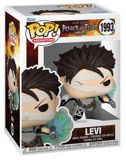 Funko Pop ! Animation Attack On Titan - (1993) Titan Levi (SP-1) A.O.T. Figure