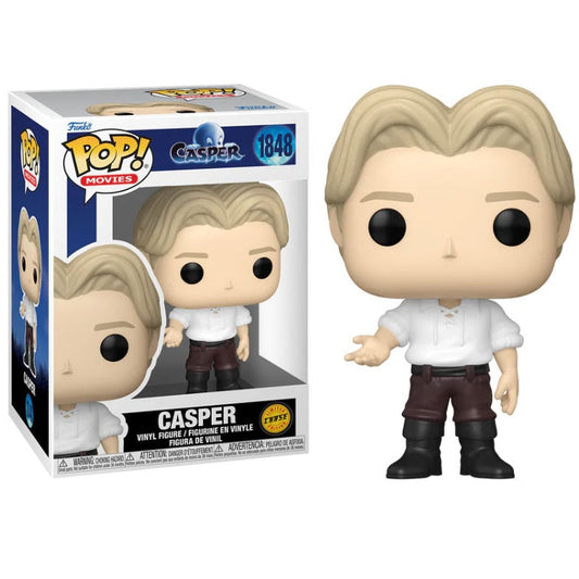 Funko Pop ! Movies Casper 30Th - (1848) Casper (Ghost) Chase Figure 9cm