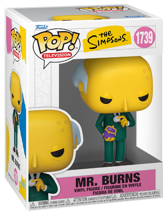 Funko Pop ! Tv The Simpsons - (1739) Mr. Burns (Coin Purse) Figure 9cm