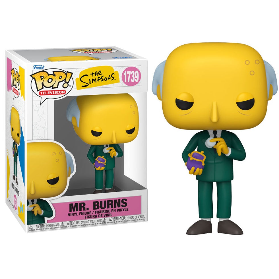 Funko Pop ! Tv The Simpsons - (1739) Mr. Burns (Coin Purse) Figure 9cm