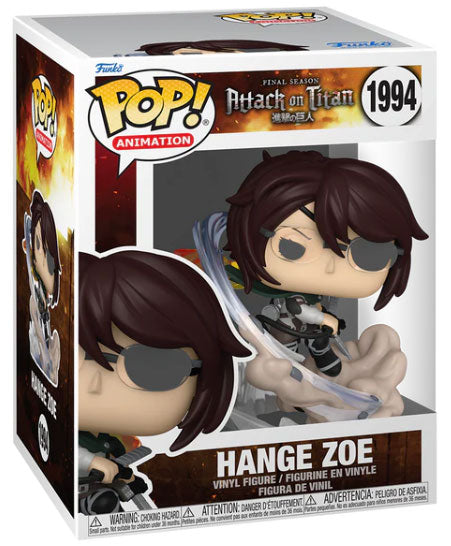 Funko Pop ! Animation Attack On Titan - (1994) Hange Zoe A.O.T. Figure 10cm