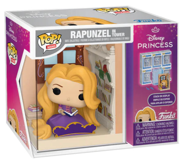 Funko Pop ! Nooks - Disney Princess Rapunzel in Tower (Rapunzel e La Torre)